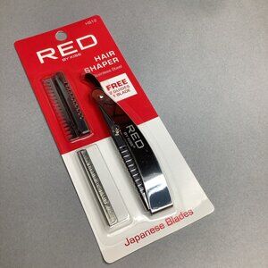 Hair Shaper Stainless Steel With Guides & Japanese Blades Red by Kiss